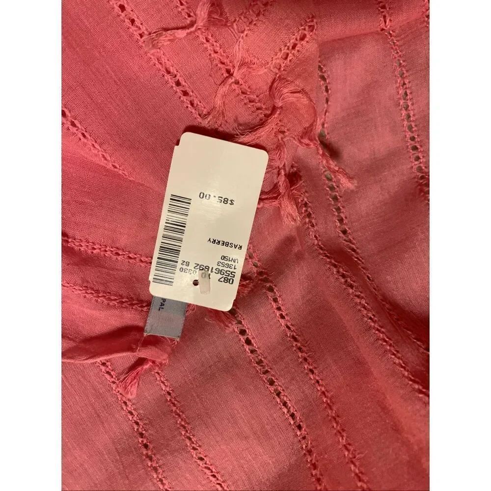 NWT Bajra Rasberry Color Scarf - Picture 5 of 7